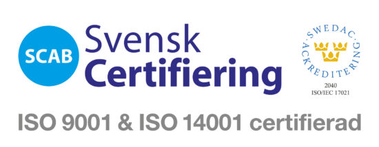 Svensk Certifiering ISO9001 - ISO14001